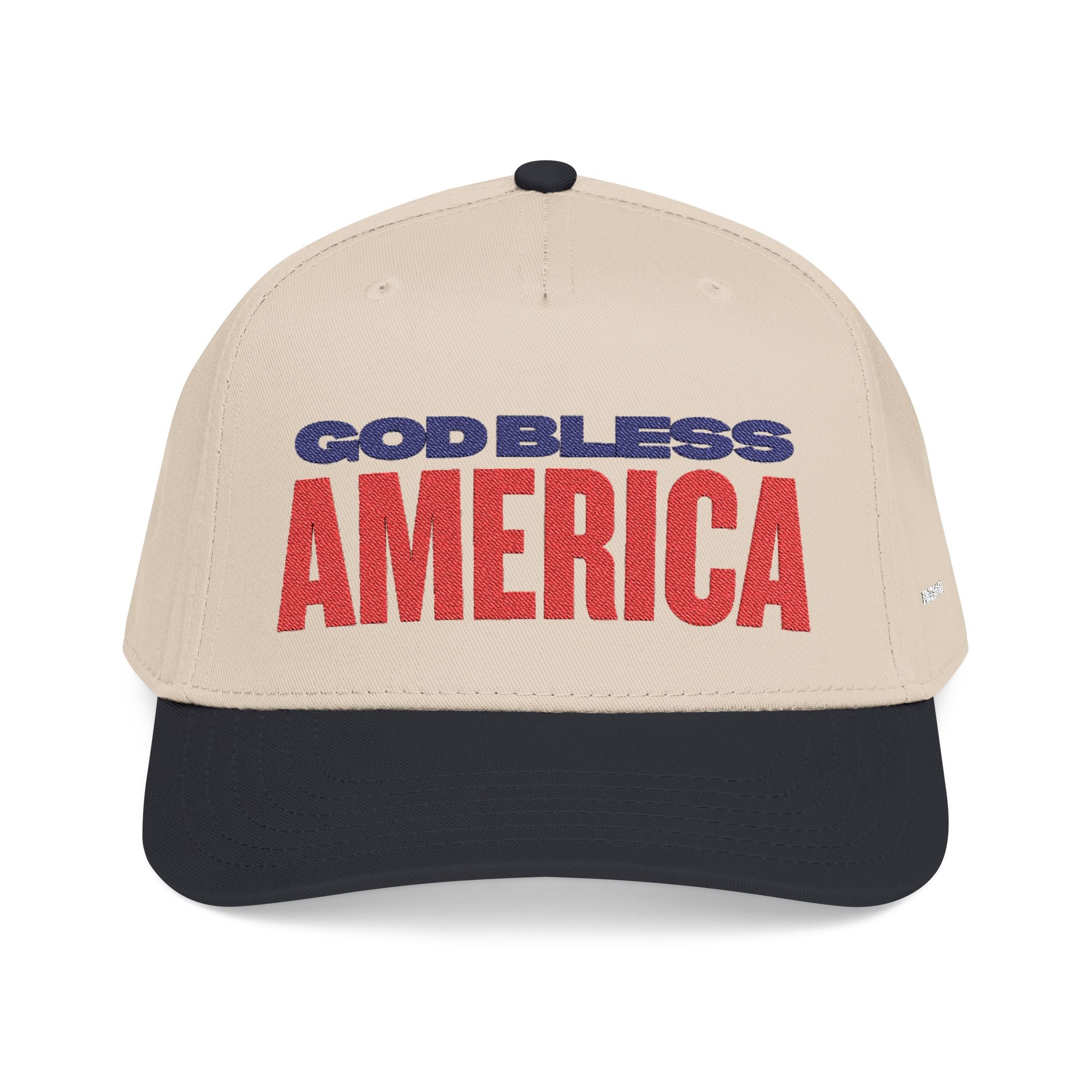 GOD BLESS AMERICA Mid Profile Baseball Cap