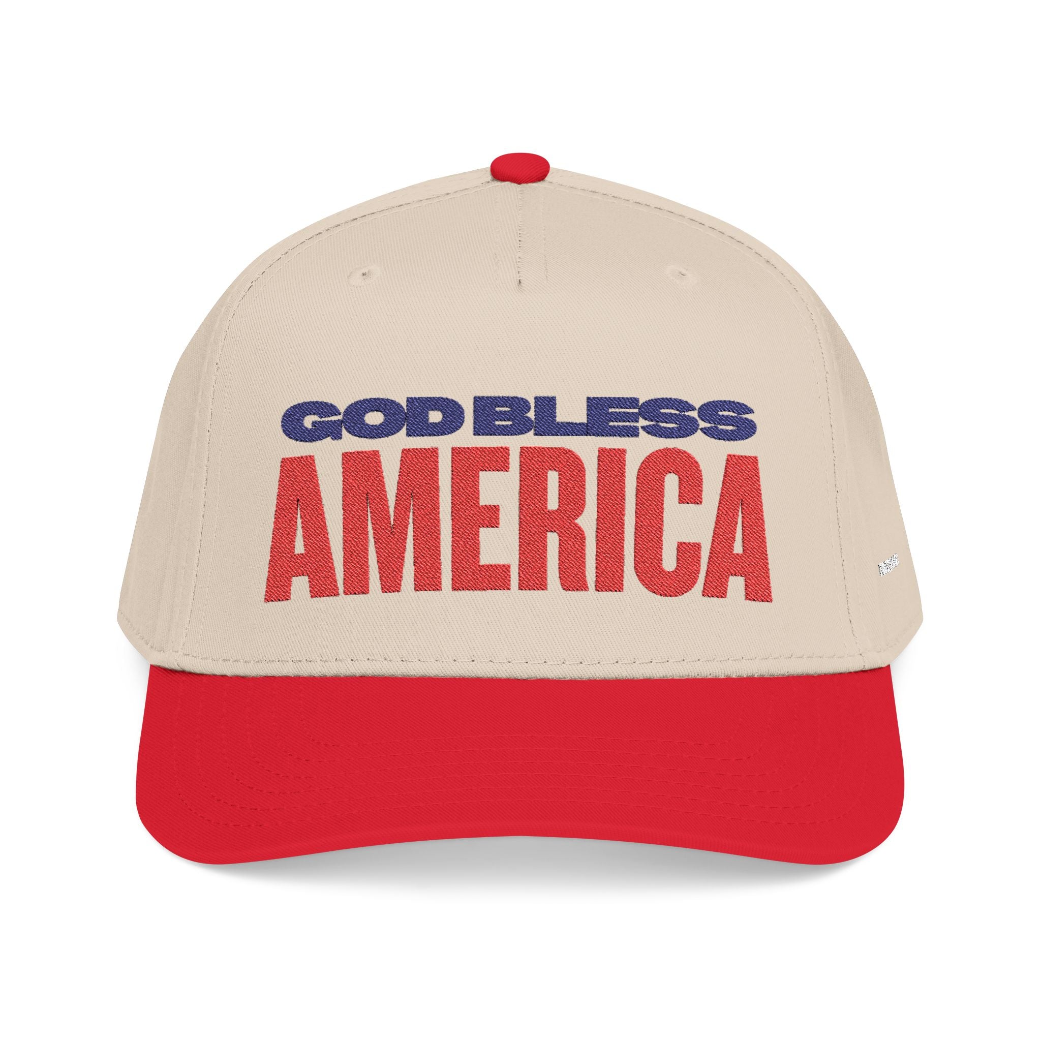 GOD BLESS AMERICA Mid Profile Baseball Cap